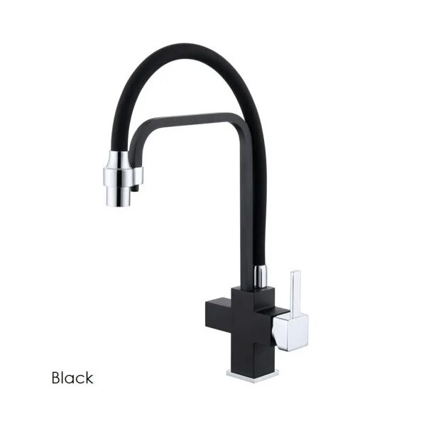 

Смеситель для кухни Fabiano FKM 31.11 Matt Black 8231.403.0115