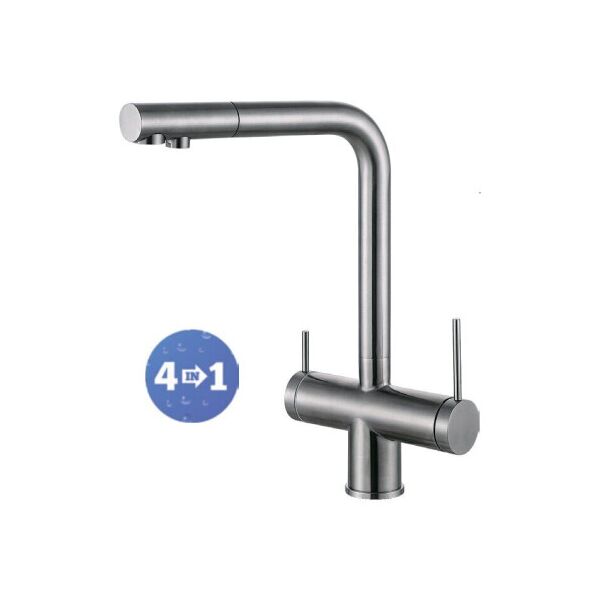 

Смеситель для кухни Fabiano FKM 31.40 SS Inox 8231.401.0070
