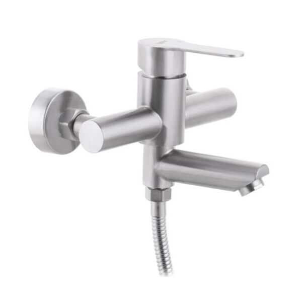 

Смеситель для ванны из нерж. стали Zerix DAX-009 Euro ZX3146
