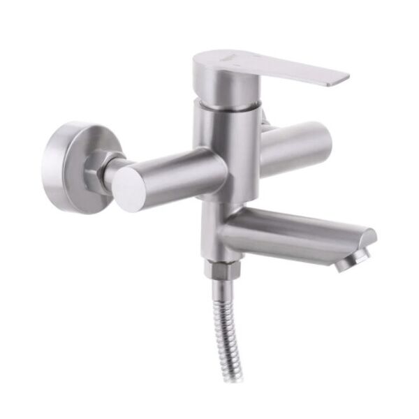 

Смеситель для ванны из нерж. стали Zerix JAX-009 Euro ZX3148