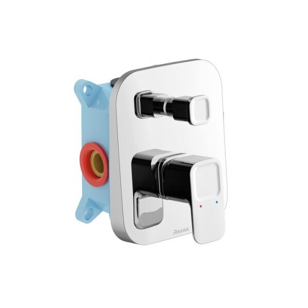 

Смеситель для душа Ravak 10° TD 065.00 (с переключателем для R-BOX) X070070