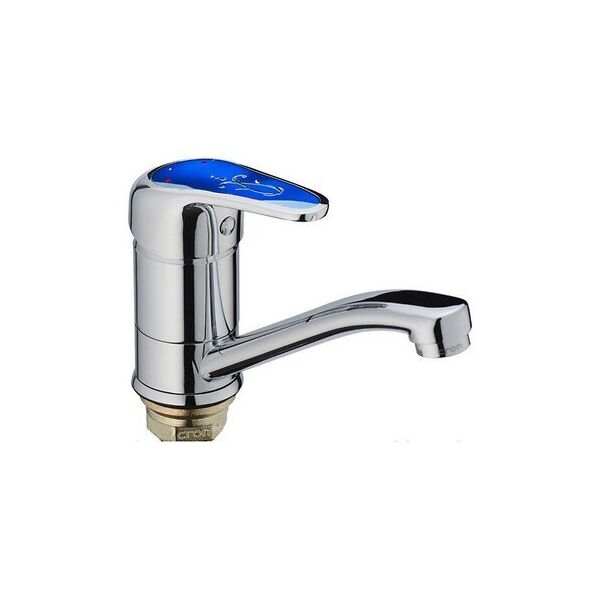

Смеситель для умывальника HAIBA MAGIC 555-15 CM ГАЙКА BLUE HB0672