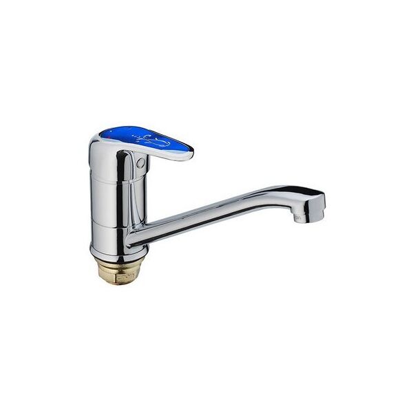 

Смеситель для кухни HAIBA MAGIC 555 ГАЙКА BLUE HB0668
