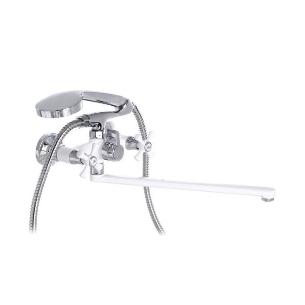

Смеситель для ванны MIXXUS OMEGA 140 WHITE (MI2768)