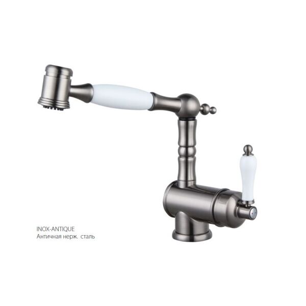 

Смеситель для кухни Fabiano FKM 67P SS Inox Antique 8232.403.0753
