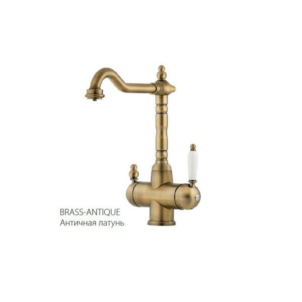 

Смеситель для кухни Fabiano FKM 31.8 Brass Antique 8231.402.0260
