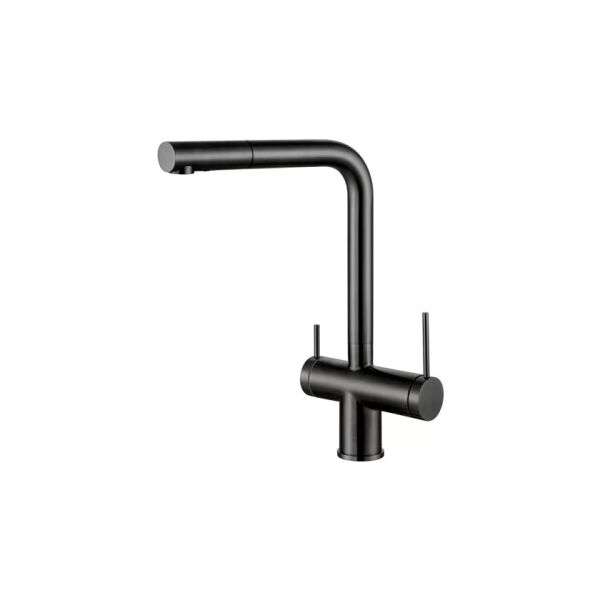 

Смеситель для кухни Fabiano FKM 31.14 SS Nano Graphite 8231.401.0902