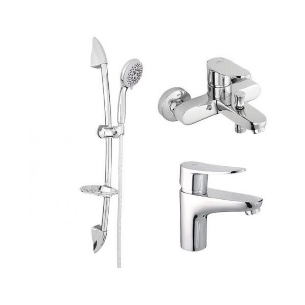 

Набор смесителей Rubineta Static 10 + Static 18 + Accord Aqua Superflex WT 625003