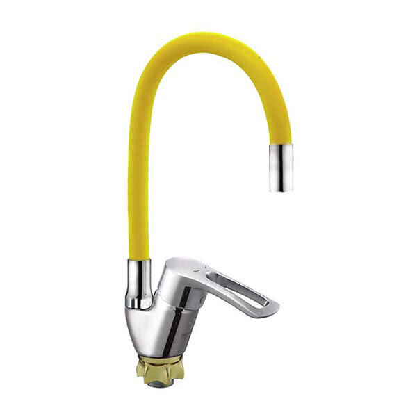 

Смеситель для мойки ZERIX YUB 181 REFLECTOR YELLOW ZX0433