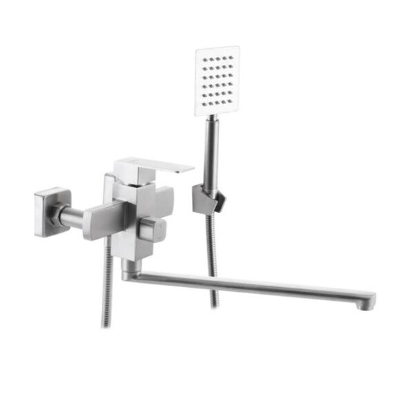 

Смеситель для ванны из нерж. стали Zerix KUB-006 Euro ZX3167