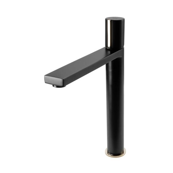 

Смеситель для умывальника Rea Ikon Black/L.Gold REA-B5681