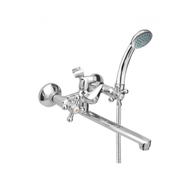 

Смеситель для ванны Rubineta Rubin Ceramic 1 Cross C1CK06