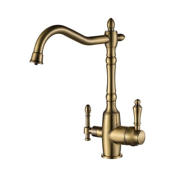 

Смеситель для кухни под осмос Globus Lux Bronze GLLR-1000-9 9694900304193943