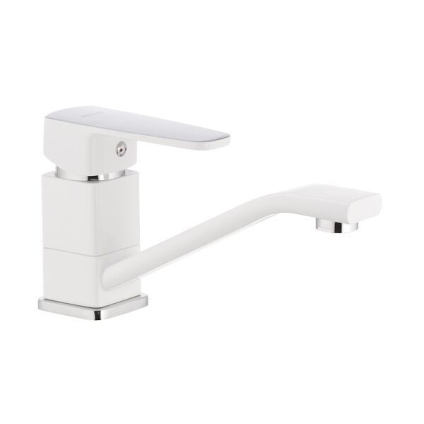 

Смеситель для кухни MIXXUS MISSOURI 555 (излив 15 см) белый (MI0593)