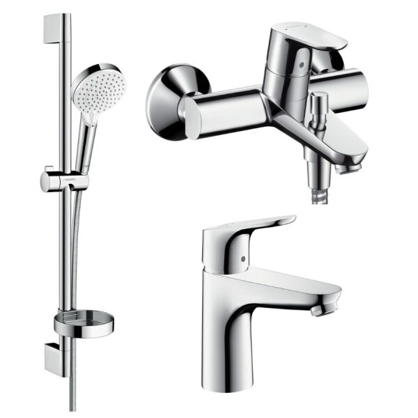 

Набор смесителей для ванны Hansgrohe FOCUS (31607000+31940000+26553400) 1092019