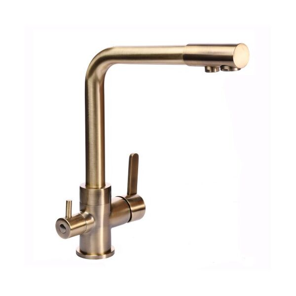 

Смеситель для кухни под осмос Globus Lux Bronze GLLR-0444-9 9694900304193918