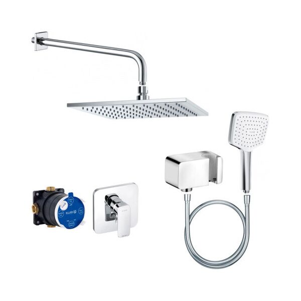 

Набор смесителей для ванной комнаты KLUDI PURE&STYLE 7in1 406300575