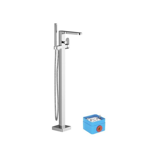 

Напольный смеситель для ванны Ravak Chrome CR 080.00 X070101