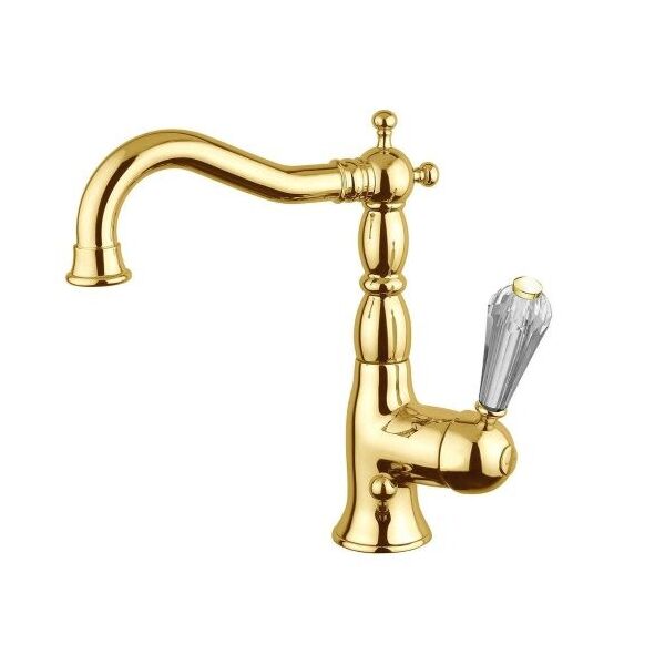 

Смеситель для умывальника Bugnatese Oxford OXDO6313 kristal