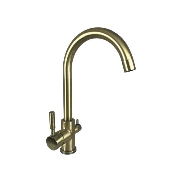 

Смеситель для кухни под осмос Globus Lux Bronze GLLR-0333-9 8694900304190949