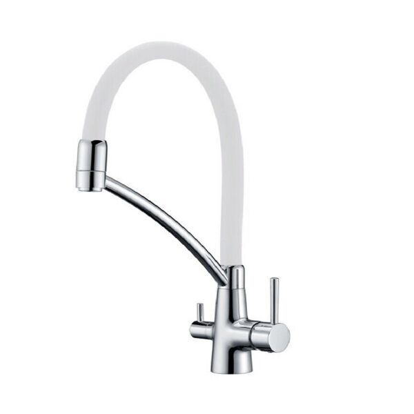 

Смеситель для кухни Fabiano FKM 31.10 Chrome White 8231.403.0061