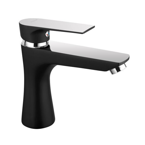 

Смеситель для умывальника Ferro Algeo Square Black BAQ2BLC