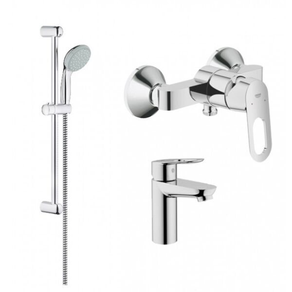 

Набор смесителей для душа Grohe BAULOOP (23337000+23634000+27598001) 123220S
