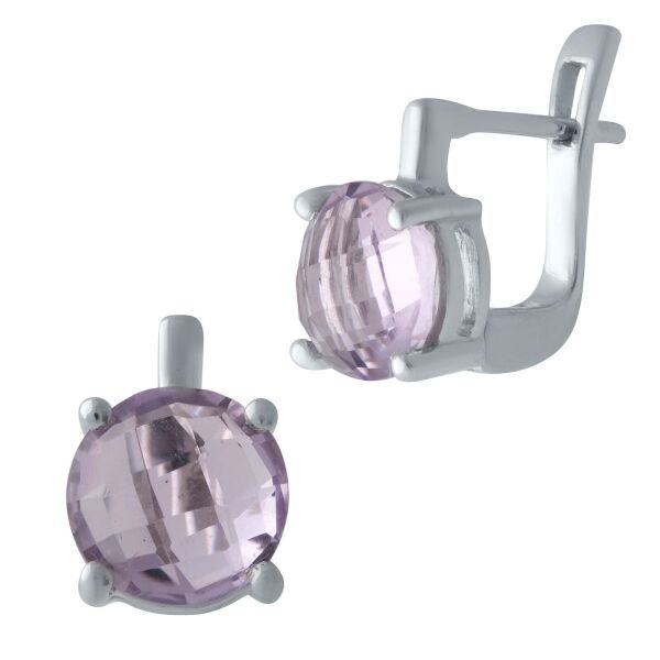 

Серьги из серебра с аметистами (1752470)