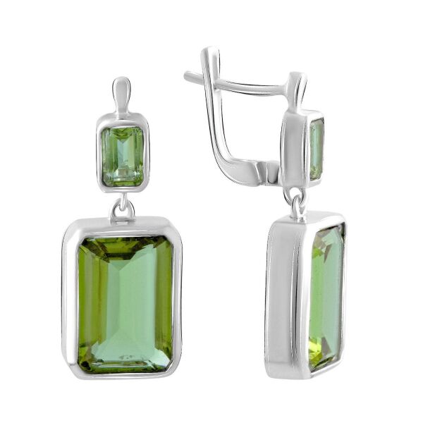 

Серьги из серебра с диаспорами (1750832)