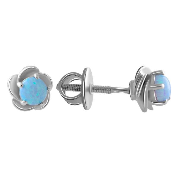 

Серьги из серебра с опалами (1743277)
