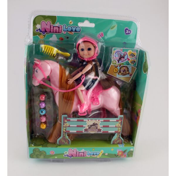 

Игровой набор Кукла с лошадкой Nini Love (094755)