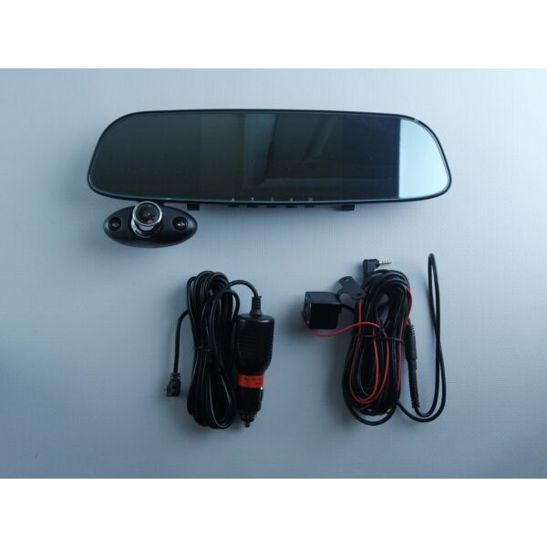

Видеорегистратор зеркало с камерой заднего вида HD Touch Driving Recorder Full HD 1920x1080p