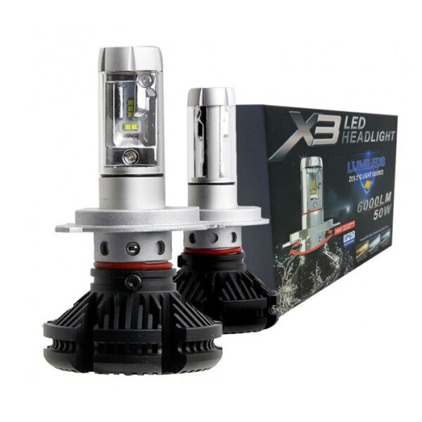 

Ксенон Светодиодные лампы для автомобиля X3 Led Headlight H7