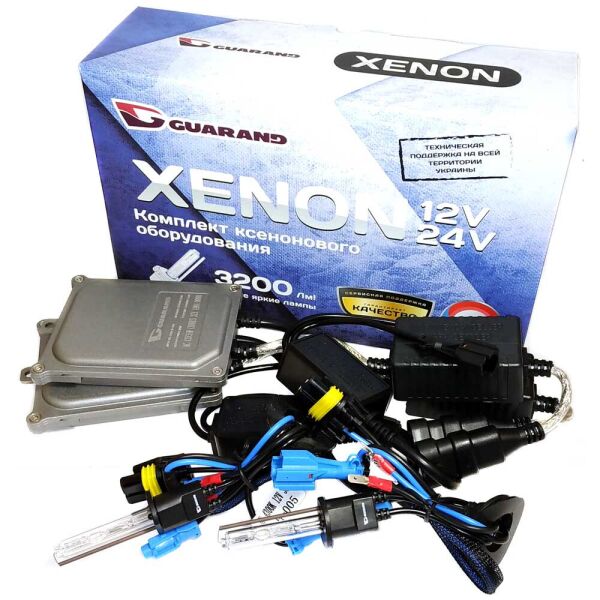 

Комплект ксенона Guarand Canbus v2 (с обманкой) 55w 12v H1 3000k