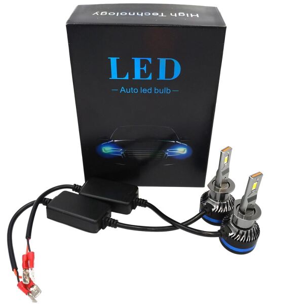 

Светодиодные лампы LED AllLight RT19 H1 6000k 8000Lm CSP 25w 12v