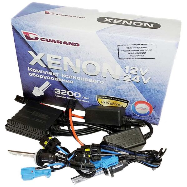 

Комплект ксенона Guarand Slim 35w 12v H27 (881) 3000k