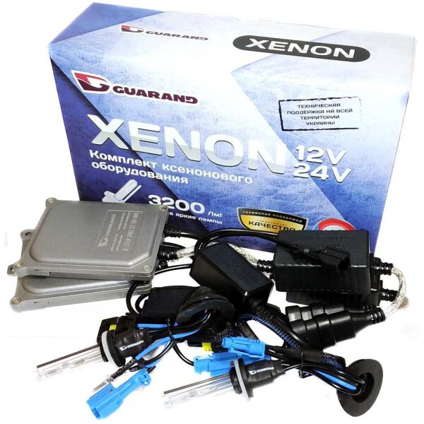 

Комплект ксенона Guarand Canbus v2 (с обманкой) 55w 12v H27 (881) 3000k