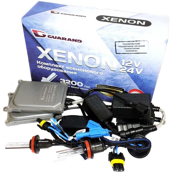 

Комплект ксенона Guarand Canbus v2 (с обманкой) 55w 12v H11 (H8, H9) 3000k