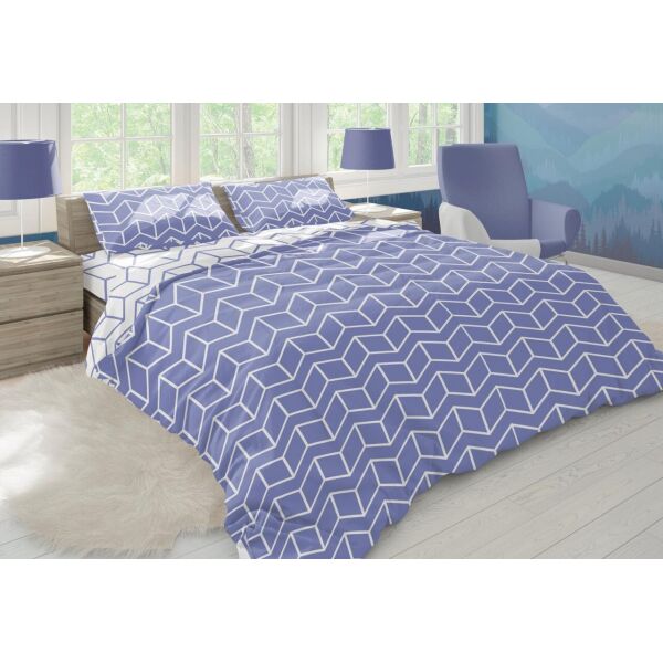 

Постельное белье ТЕП. 361 Blue Afflatus -Евро