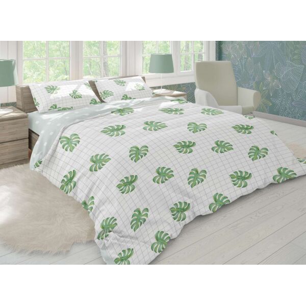 

Постельное белье ТЕП. 363 Graphic Leaf -Семейный