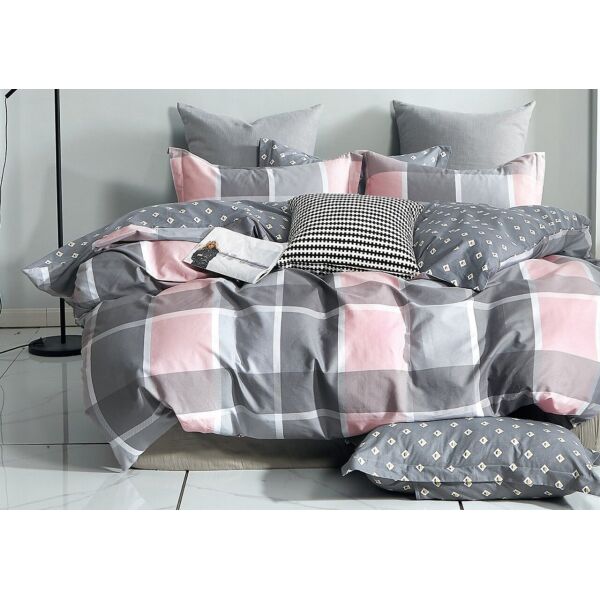 Постельное белье Home Line. Сатин 05-083 СЕНДАЙ-Семейный