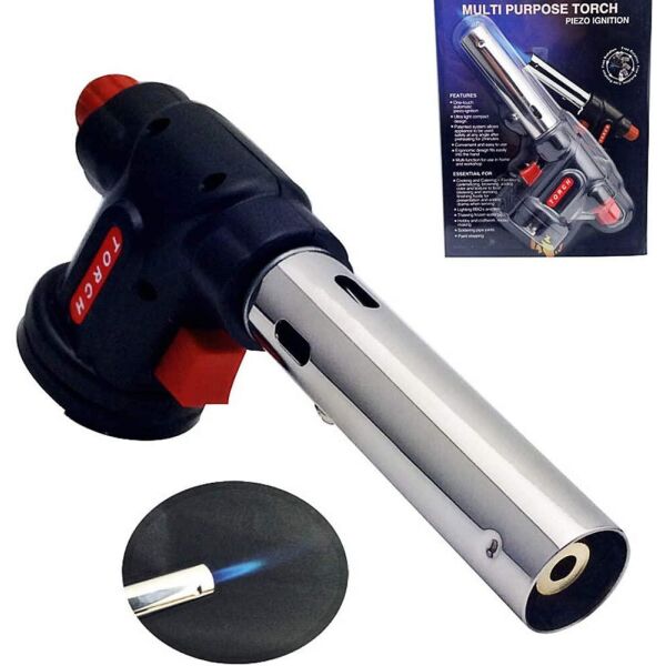 

Газовая горелка FLAME GUN-922 c пьезоподжигом мини паяльная лампа для похода кухни кулинарии быта - портативна