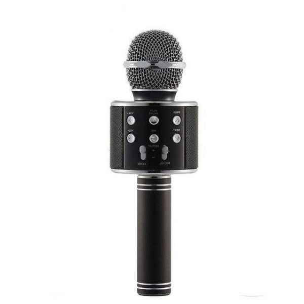

Караоке микрофон Bluetooth беспроводной WS 858 Черный 0245b