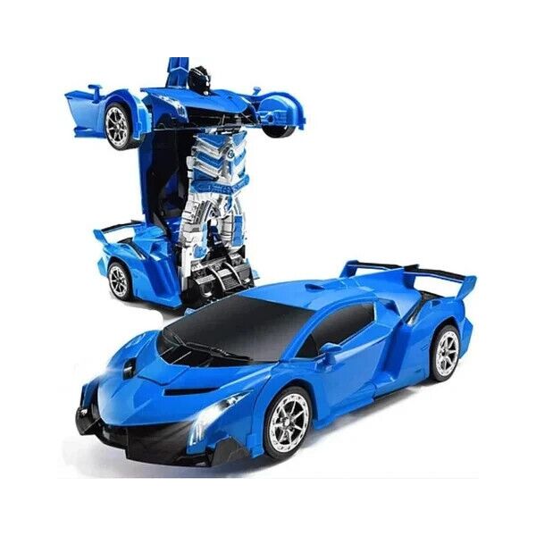 

Машина Трансформер Lamborghini Robot Car Size 1:18 с пультом Синяя