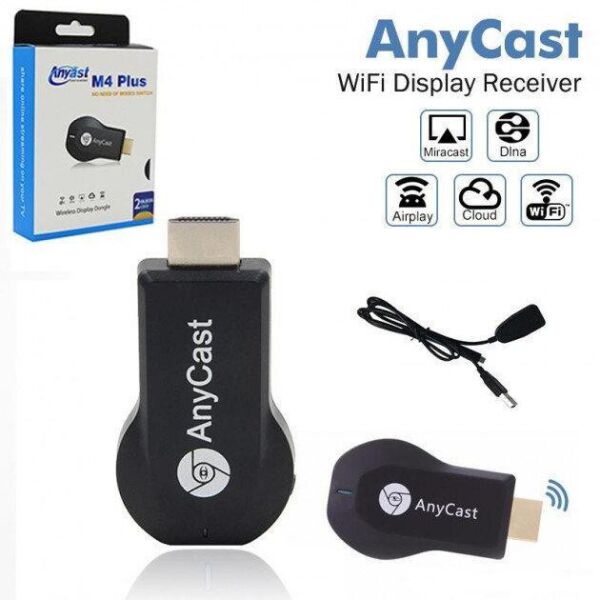 

Медиаплеер беспроводной ретранслятор Anycast M4 Plus TV, Wi-fi адаптер