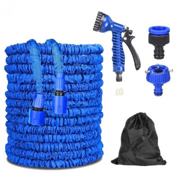 

Поливочный шланг Икс-хоз 45 метров с распылителем Magic Hose, садовый шланг