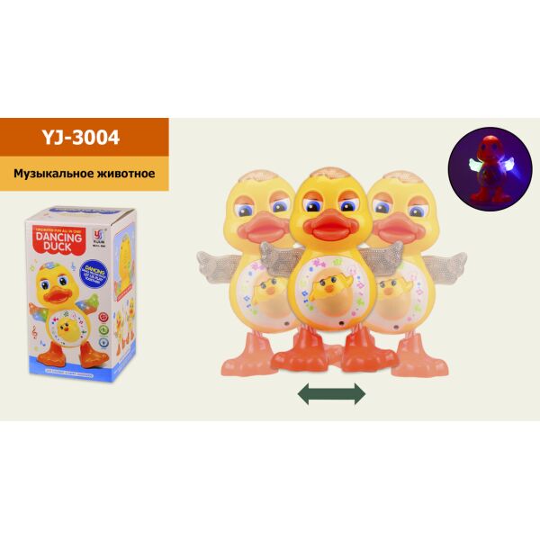 

Муз.уточка батар.,в кор.10,5*10,5*19см /96-2/