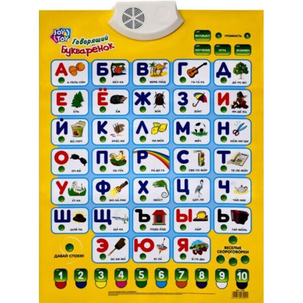 

Плакат обучающий Play Smart