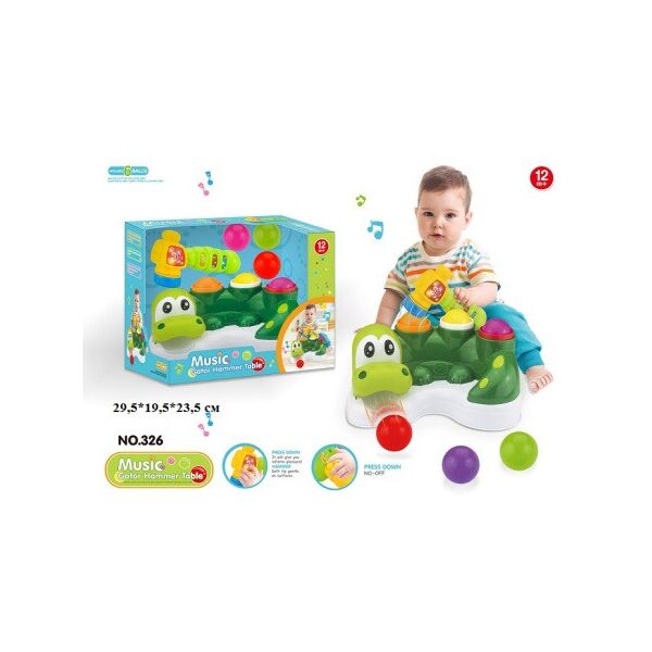 

Логика бьем молотком 326 крокодил батар.муз.свет.кор.29,5*19,5*23,5 /24/