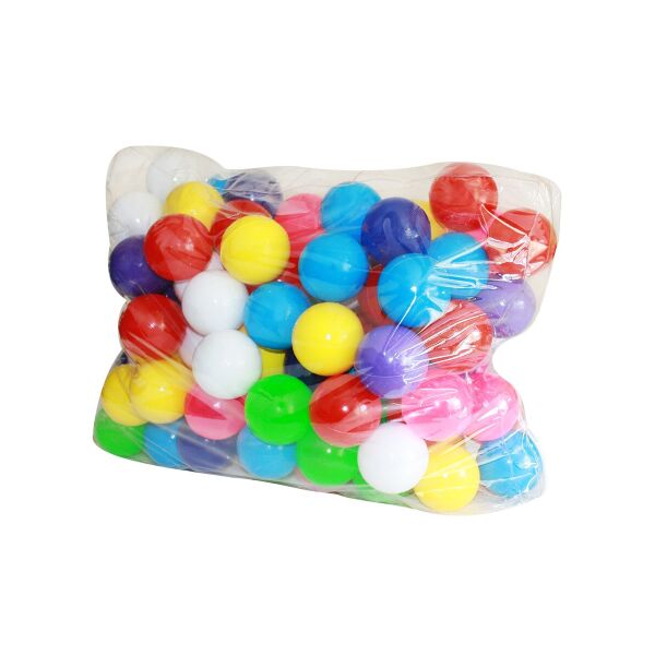 

Набор шариков (65 шт) диам.8см в сумке, Бамсик 37*42*27см /3/